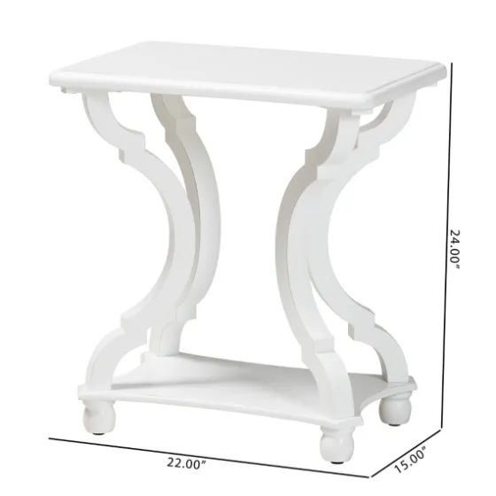 Hourglass Wood Accent Table-Kirkland's Home Shop