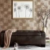 Hudson Tufted Faux Leather Storage Bench-Kirkland's Home Shop