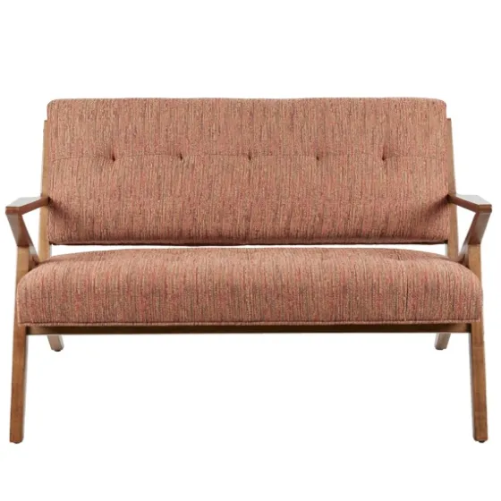 Hues Rockwood Pecan Finish Loveseat-Kirkland's Home Store