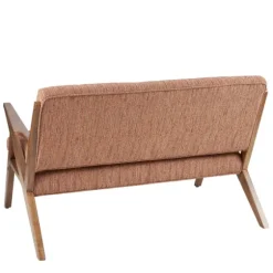 Hues Rockwood Pecan Finish Loveseat-Kirkland's Home Store