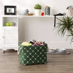 Hunter Paw Trellis Rectangle Basket, 16 In.-Kirkland's Home Clearance
