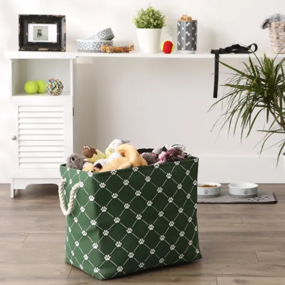 Hunter Paw Trellis Rectangle Basket, 17.5 In.-Kirkland's Home Flash Sale