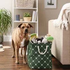 Hunter Paw Trellis Rectangle Basket, 17.5 In.-Kirkland's Home Flash Sale