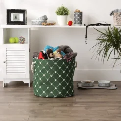 Hunter Paw Trellis Round Basket, 18 In.-Kirkland's Home Hot