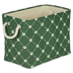 Hunter Trellis Paw Print Storage Basket, 14 In.-Kirkland's Home Store