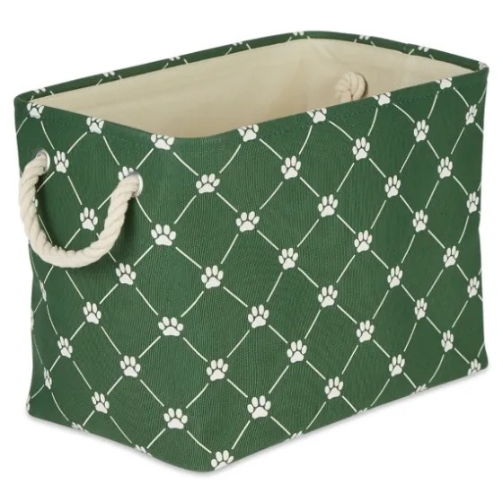 Hunter Trellis Paw Print Storage Basket, 14 In.-Kirkland's Home Store