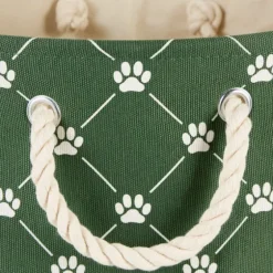 Hunter Trellis Paw Print Storage Basket, 14 In.-Kirkland's Home Store