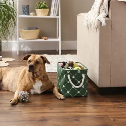 Hunter Trellis Paw Print Storage Basket, 14 In.-Kirkland's Home Store