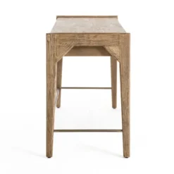 Hunter Wood 2-Drawer Desk-Kirkland's Home Online