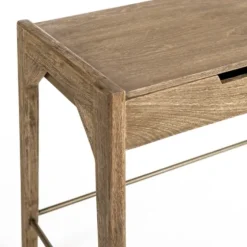 Hunter Wood 2-Drawer Desk-Kirkland's Home Online