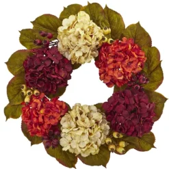 Hydrangea And Berry Floral Wreath-Kirkland's Home Best
