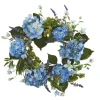 Hydrangea And Leaves Floral Wreath-Kirkland's Home Best Sale