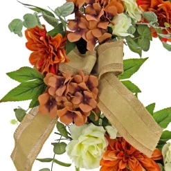 Hydrangeas And Roses Harvest Wreath-Kirkland's Home Best Sale