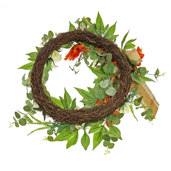 Hydrangeas And Roses Harvest Wreath-Kirkland's Home Best Sale