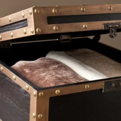 Hypatia Travel Trunk Side Table-Kirkland's Home Flash Sale