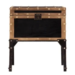 Hypatia Travel Trunk Side Table-Kirkland's Home Flash Sale