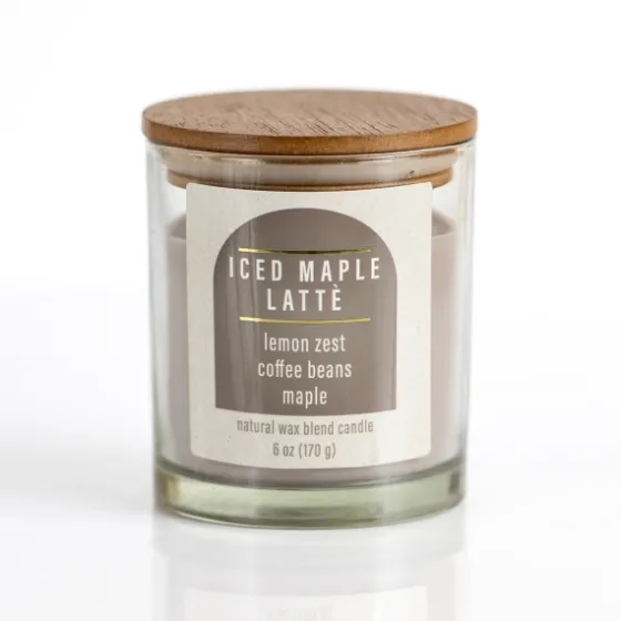 Iced Maple Latte Jar Candle-Kirkland's Home Clearance