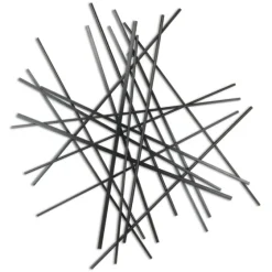 Icilio Abstract Linear Wall Plaque-Kirkland's Home Best