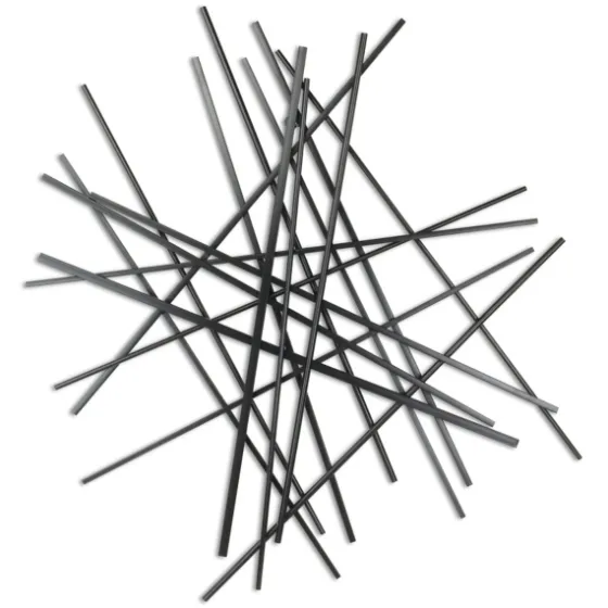 Icilio Abstract Linear Wall Plaque-Kirkland's Home Best