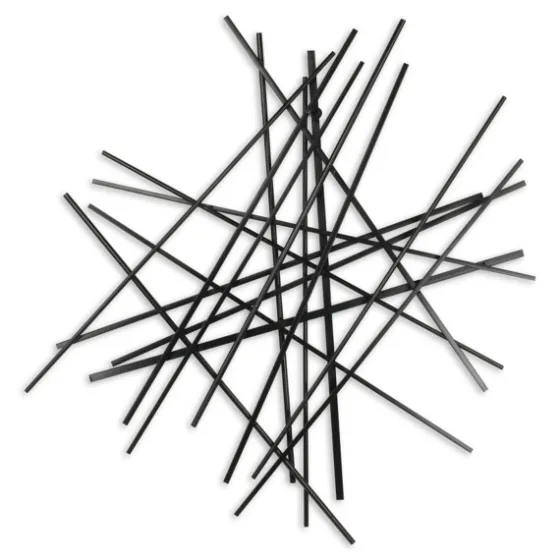 Icilio Abstract Linear Wall Plaque-Kirkland's Home Best