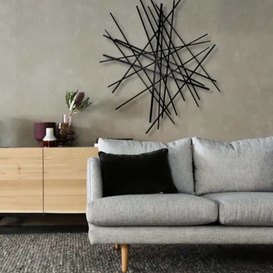 Icilio Abstract Linear Wall Plaque-Kirkland's Home Best