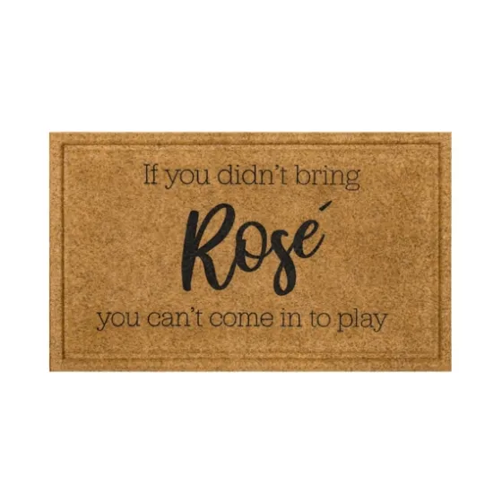 If You Didn'T Bring Rose Welcome Mat-Kirkland's Home Online