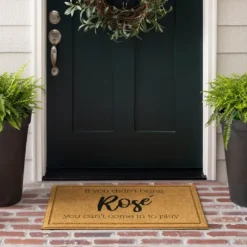 If You Didn'T Bring Rose Welcome Mat-Kirkland's Home Online