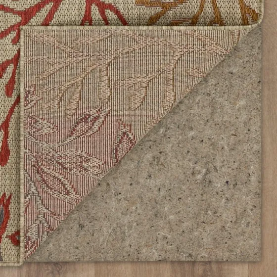 Ikat Coral Sunset Outdoor Area Rug, 5X7-Kirkland's Home Hot