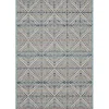Ikat Diamond Indigo Outdoor Area Rug, 5X7-Kirkland's Home Store
