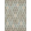 Ikat Scrolling Brown Outdoor Area Rug, 5X7-Kirkland's Home Shop