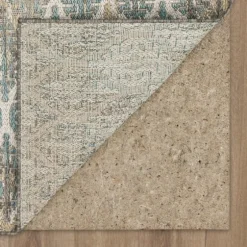 Ikat Scrolling Brown Outdoor Area Rug, 5X7-Kirkland's Home Shop