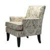 Indigo And Yellow Floral Upholstered Accent Chair-Kirkland's Home Hot