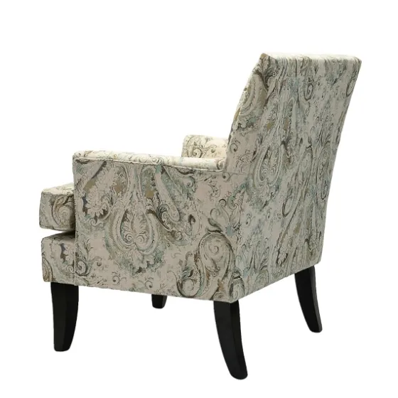 Indigo And Yellow Floral Upholstered Accent Chair-Kirkland's Home Hot