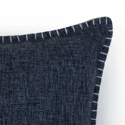 Indigo Chunky Weave Pillows, Set Of 2-Kirkland's Home Clearance