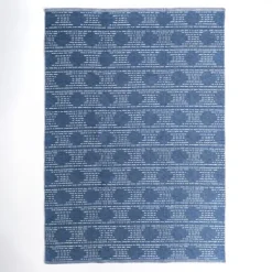Indigo Shibori Outdoor Area Rug, 6X9-Kirkland's Home Sale