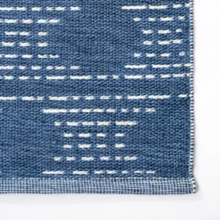 Indigo Shibori Outdoor Area Rug, 6X9-Kirkland's Home Sale
