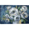 Indigo Touch Of Gold Canvas Art Print, 36X24 In.-Kirkland's Home Fashion