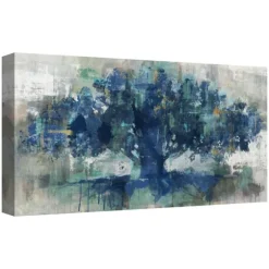 Indigo Tree Of Life Canvas Art Print-Kirkland's Home Outlet