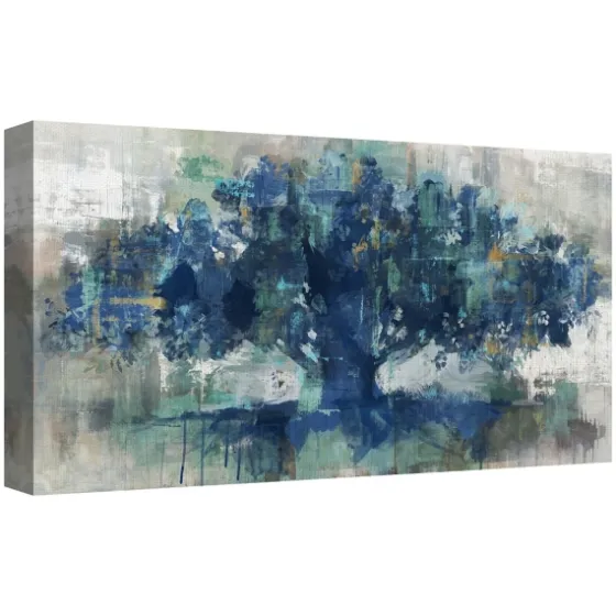 Indigo Tree Of Life Canvas Art Print-Kirkland's Home Outlet