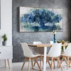Indigo Tree Of Life Light Gray Framed Art Print-Kirkland's Home Best