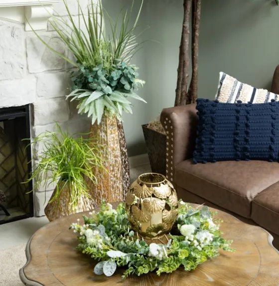 Indigo Woven Lumbar Pillow-Kirkland's Home Fashion