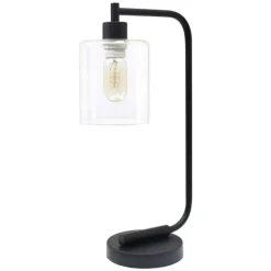 Industrial Black Iron Desk Lamp-Kirkland's Home Flash Sale