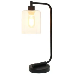 Industrial Black Iron Desk Lamp-Kirkland's Home Flash Sale