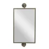 Industrial Distressed Iron Mount Mirror-Kirkland's Home Sale