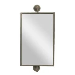 Industrial Distressed Iron Mount Mirror-Kirkland's Home Sale