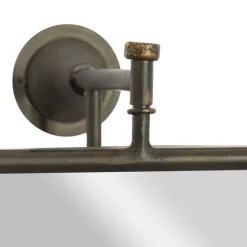 Industrial Distressed Iron Mount Mirror-Kirkland's Home Sale