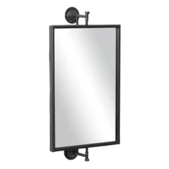 Industrial Distressed Iron Mount Mirror-Kirkland's Home Sale