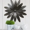 Industrial Flower Metal Wall Plaque-Kirkland's Home Online