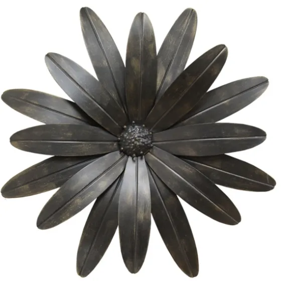 Industrial Flower Metal Wall Plaque-Kirkland's Home Online
