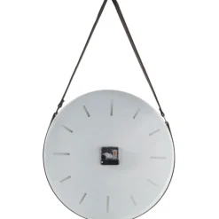Industrial Leather Strap Hanging Wall Clock-Kirkland's Home Best